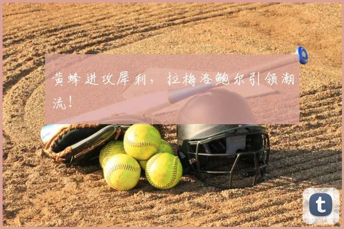 黄蜂进攻犀利,拉梅洛鲍尔引领潮流!
